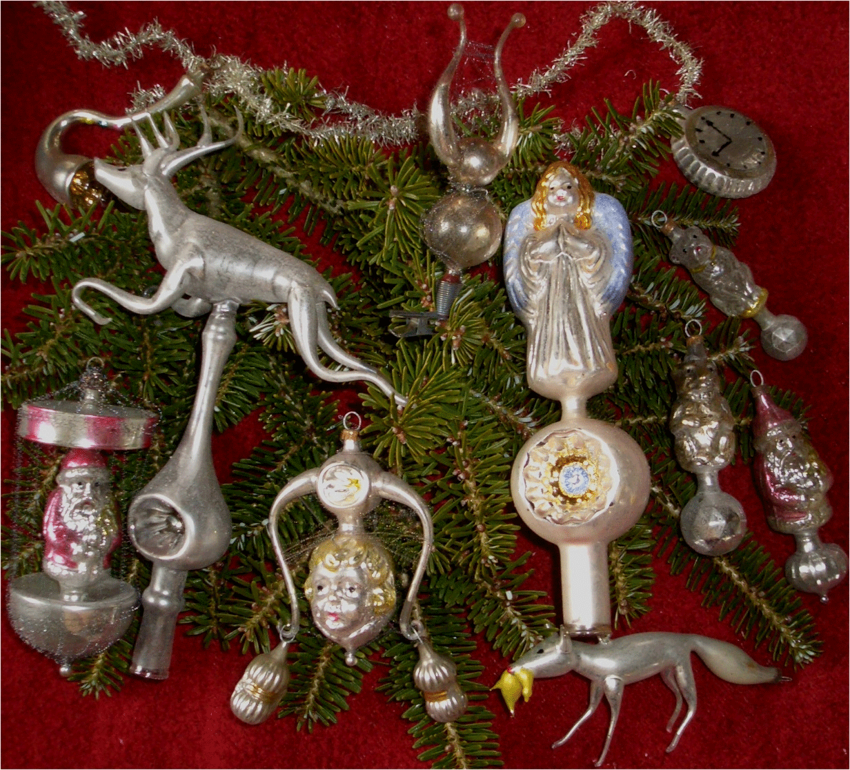 Lauschaer Glas Bassgeige Haselnuss Matt Christbaumschmuck Mundgeblasen Handdekoriert Original Weihnachtlicher Baumschmuck Wohnaccessoires Deko